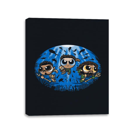 Oceanpuff Boys - Canvas Wraps Canvas Wraps RIPT Apparel 11x14 / Black