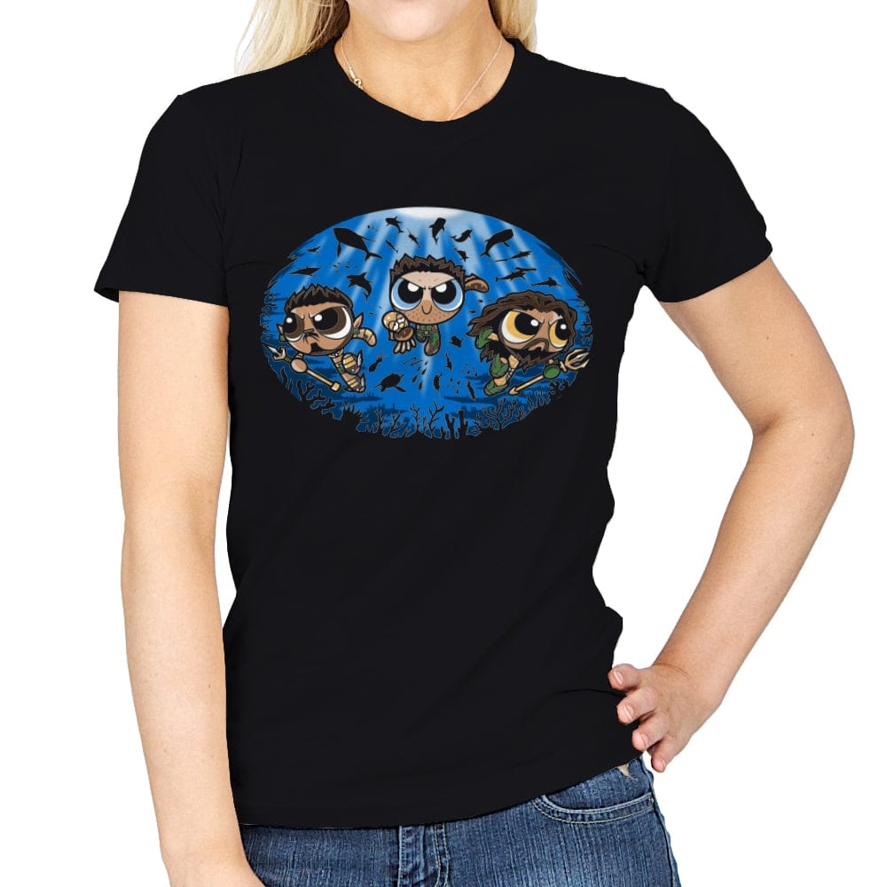 Oceanpuff Boys - Womens T-Shirts RIPT Apparel Small / Black