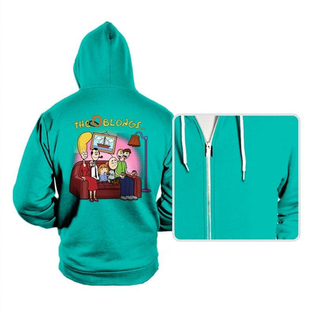 Odd Couch Gag - Hoodies Hoodies RIPT Apparel Small / Teal