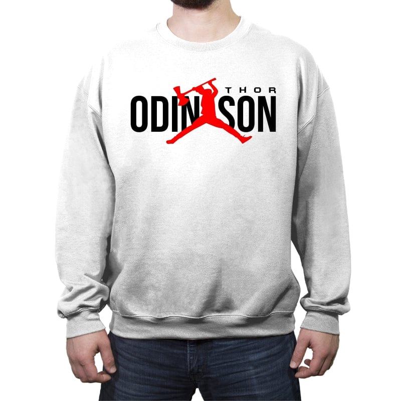 Odinson - Crew Neck Sweatshirt Crew Neck Sweatshirt RIPT Apparel Small / White