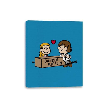 Office Love! - Canvas Wraps Canvas Wraps RIPT Apparel 8x10 / Sapphire