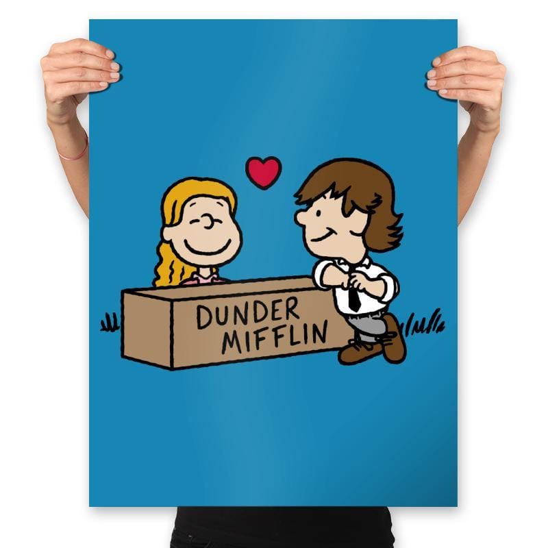 Office Love! - Prints Posters RIPT Apparel 18x24 / Sapphire