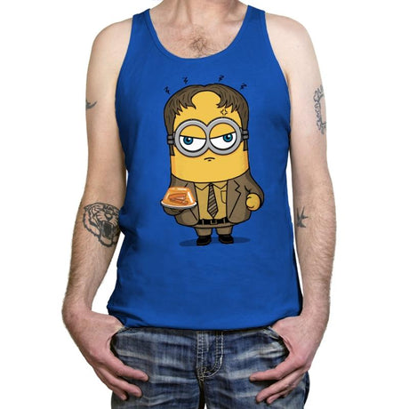 Office Worker! - Tanktop Tanktop RIPT Apparel X-Small / True Royal