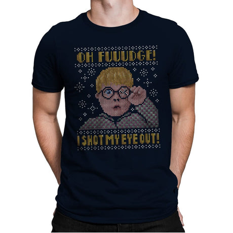 Oh Fuuudge! - Mens Premium T-Shirts RIPT Apparel Small / Midnight Navy