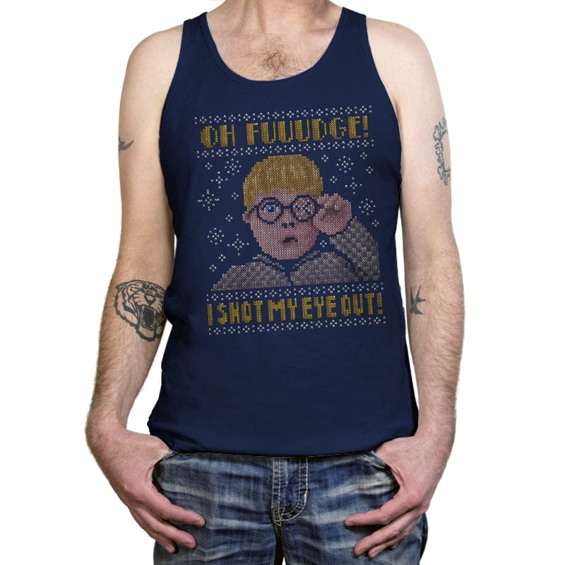 Oh Fuuudge! - Tanktop Tanktop RIPT Apparel X-Small / Navy