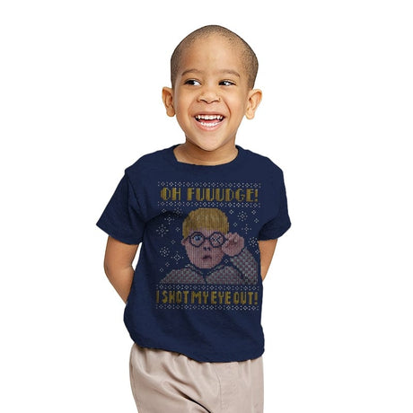 Oh Fuuudge! - Youth T-Shirts RIPT Apparel X-small / Navy