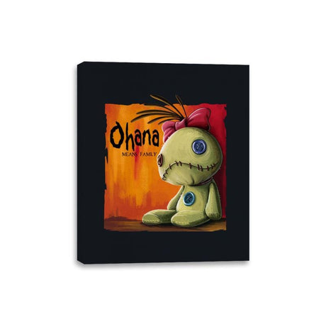 OhaNa - Canvas Wraps Canvas Wraps RIPT Apparel 8x10 / Black