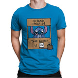 Ohana Help - Mens Premium T-Shirts RIPT Apparel Small / Turqouise