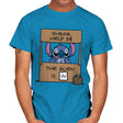 Ohana Help - Mens T-Shirts RIPT Apparel Small / Sapphire