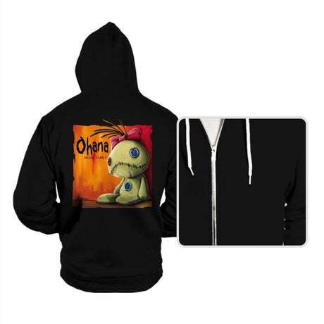 OhaNa - Hoodies Hoodies RIPT Apparel Small / Black