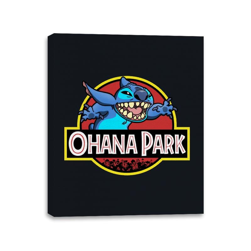 Ohana Park - Canvas Wraps Canvas Wraps RIPT Apparel 11x14 / Black