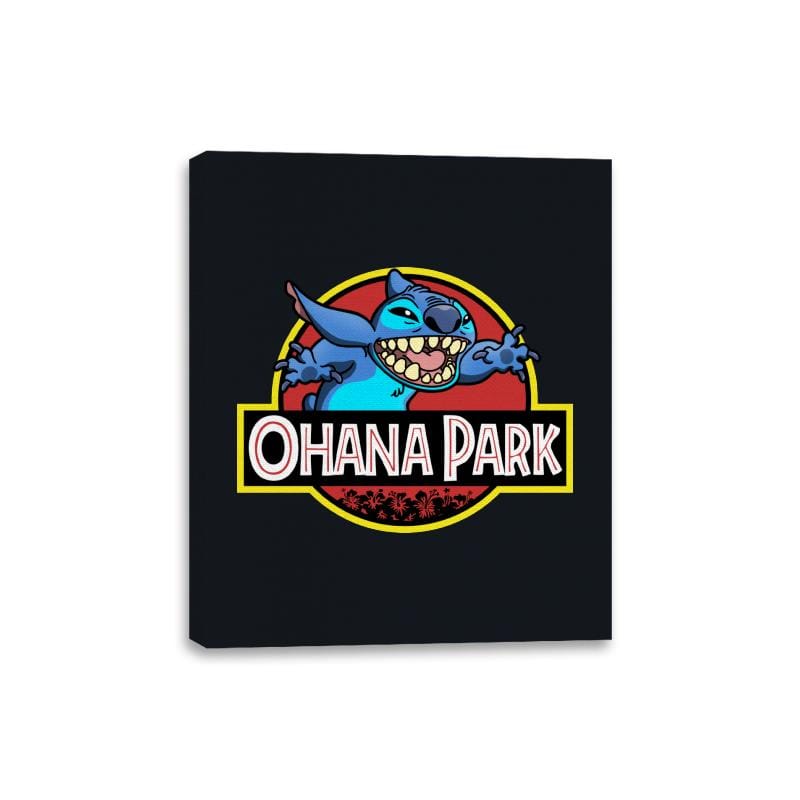 Ohana Park - Canvas Wraps Canvas Wraps RIPT Apparel 8x10 / Black