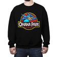 Ohana Park - Crew Neck Sweatshirt Crew Neck Sweatshirt RIPT Apparel Small / Black