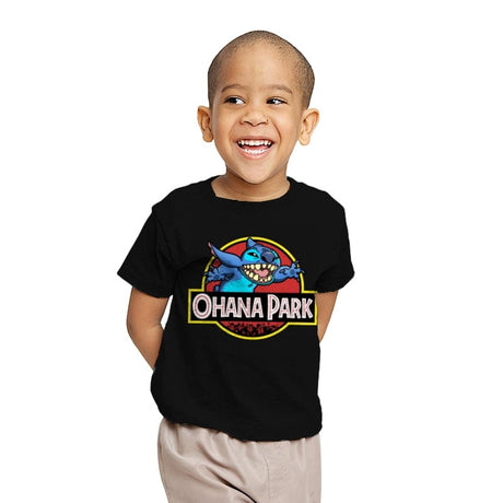 Ohana Park - Youth T-Shirts RIPT Apparel X-small / Black