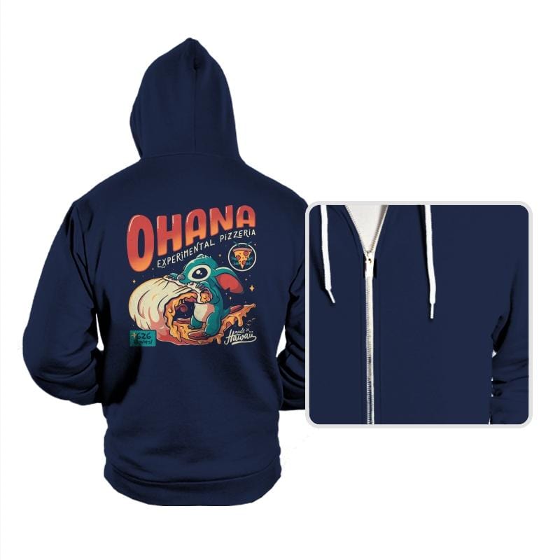 Ohana Pizzeria - Hoodies Hoodies RIPT Apparel