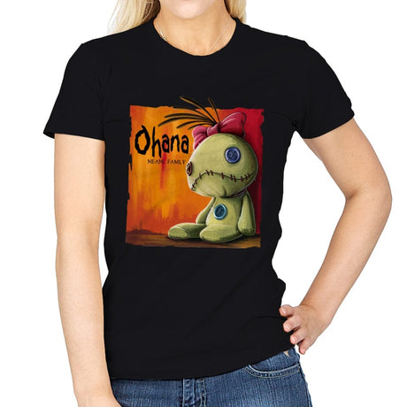 OhaNa - Womens T-Shirts RIPT Apparel Small / Black