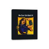 Oki-Doki It! - Canvas Wraps Canvas Wraps RIPT Apparel 8x10 / Black