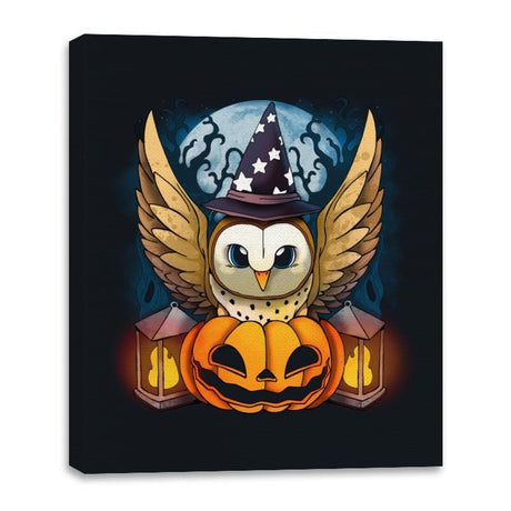 Olloween - Canvas Wraps Canvas Wraps RIPT Apparel 16x20 / Black