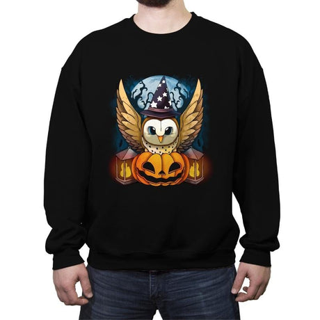 Olloween - Crew Neck Sweatshirt Crew Neck Sweatshirt RIPT Apparel Small / Black