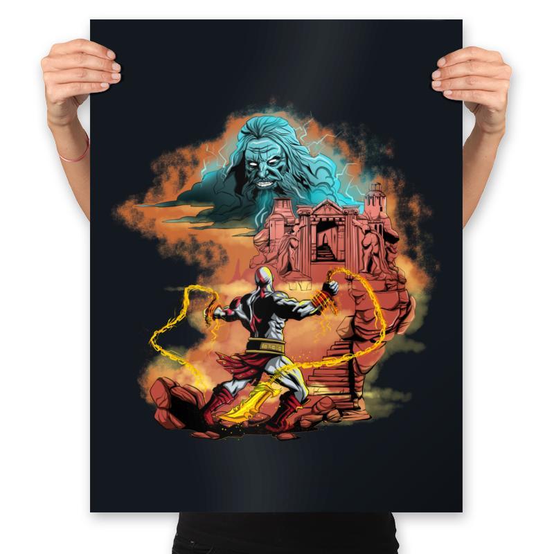 Olympusvania - Prints Posters RIPT Apparel 18x24 / Black