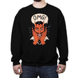 OMG Satan! - Crew Neck Sweatshirt Crew Neck Sweatshirt RIPT Apparel Small / Black