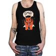 OMG Satan! - Tanktop Tanktop RIPT Apparel X-Small / Black