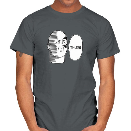 One KO Man - Mens T-Shirts RIPT Apparel Small / Charcoal