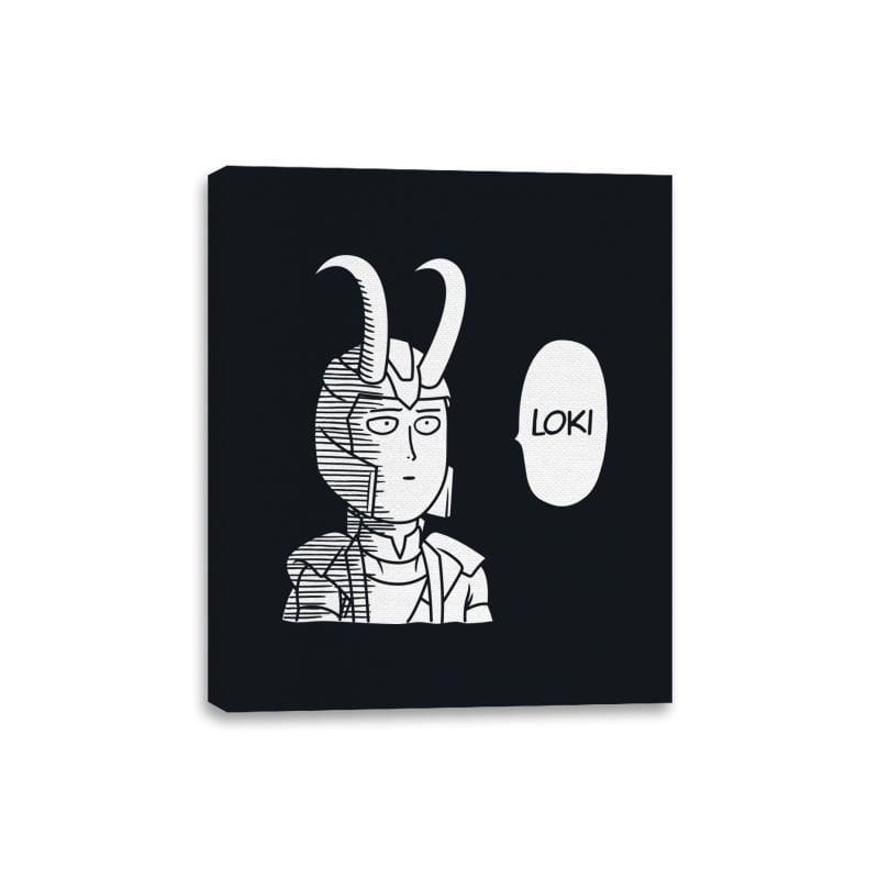 One Punch Loki - Canvas Wraps Canvas Wraps RIPT Apparel 8x10 / Black