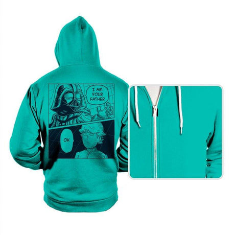 One Punch Son - Hoodies Hoodies RIPT Apparel Small / Teal