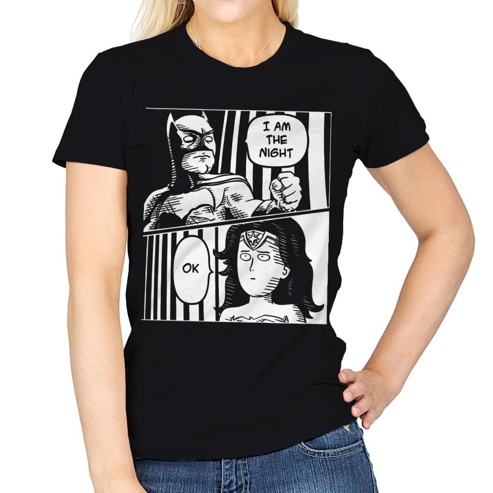 One Punch Woman - Womens T-Shirts RIPT Apparel Small / Black