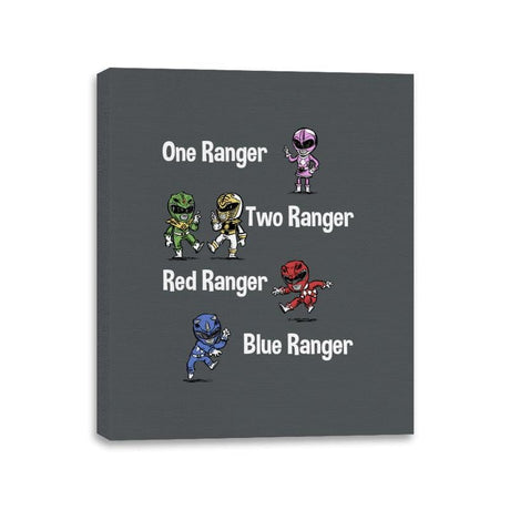 One Ranger - Canvas Wraps Canvas Wraps RIPT Apparel 11x14 / Charcoal