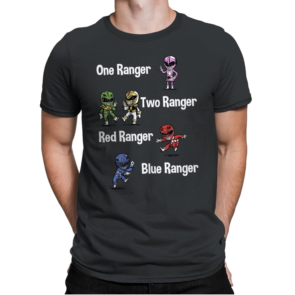 One Ranger - Mens Premium T-Shirts RIPT Apparel Small / Heavy Metal