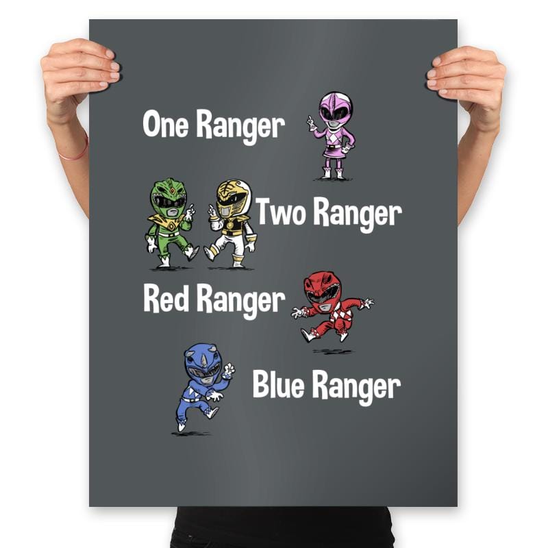 One Ranger - Prints Posters RIPT Apparel 18x24 / Charcoal