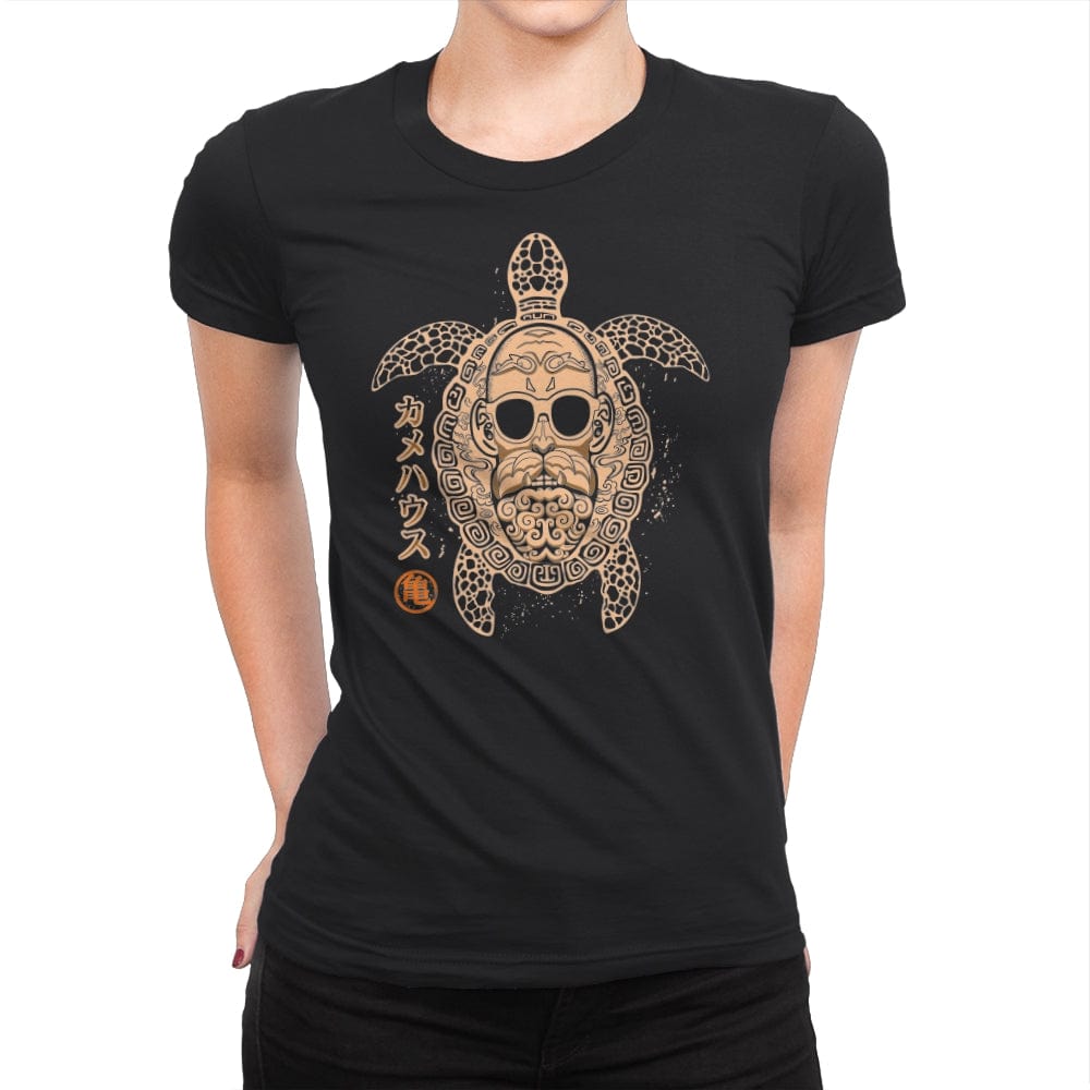 Oni Master Roshi - Womens Premium T-Shirts RIPT Apparel Small / Black