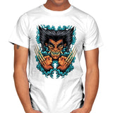 Oni Rage - Mens T-Shirts RIPT Apparel Small / White