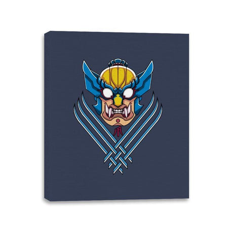 Oni Wolverine - Canvas Wraps Canvas Wraps RIPT Apparel 11x14 / Navy