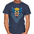 Oni Wolverine - Mens T-Shirts RIPT Apparel Small / Navy