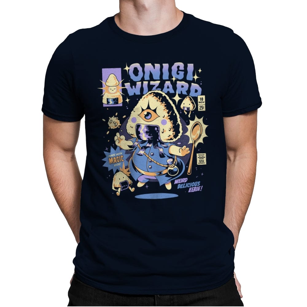 Onigiwizard - Mens Premium T-Shirts RIPT Apparel Small / Midnight Navy