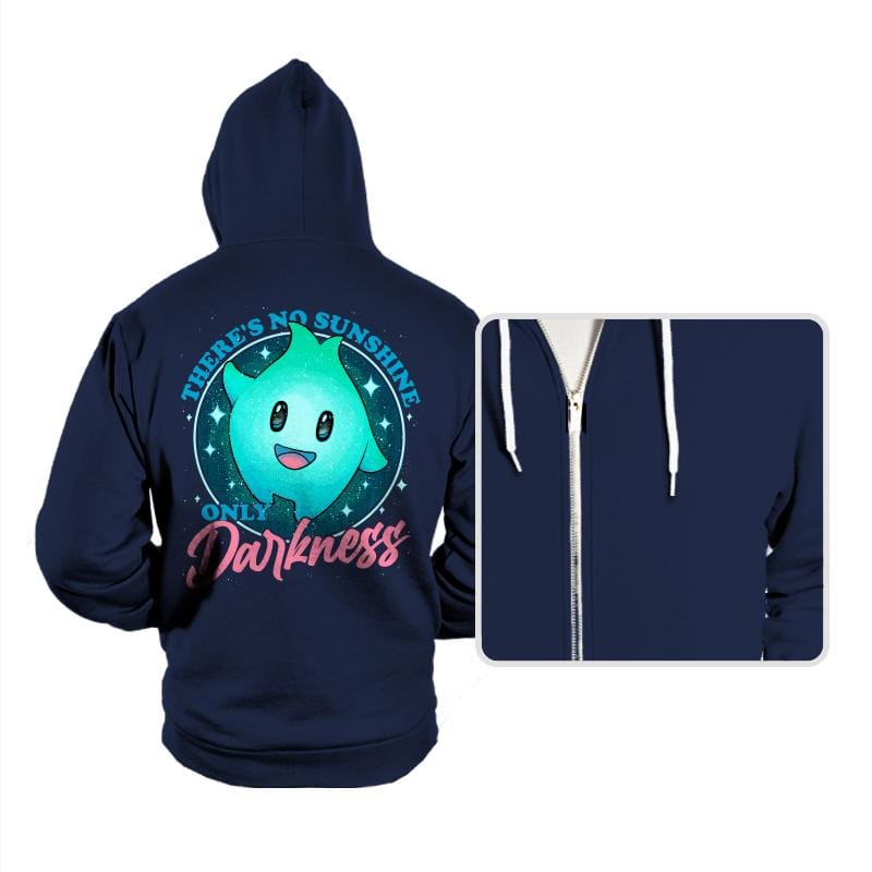 Only Darkness - Cute Game Character - Hoodies Hoodies RIPT Apparel Small / Navy