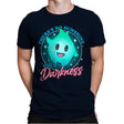 Only Darkness - Cute Game Character - Mens Premium T-Shirts RIPT Apparel Small / Midnight Navy