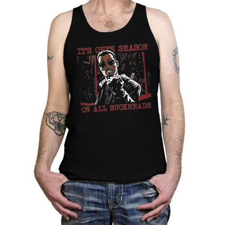 Open Season - Tanktop Tanktop RIPT Apparel X-Small / Black