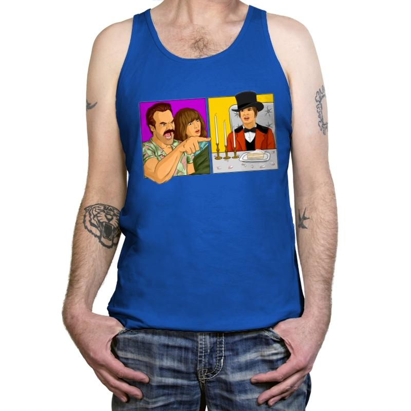 Open the ... Damn Door! - Tanktop Tanktop RIPT Apparel X-Small / True Royal