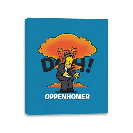 Oppenhomer - Canvas Wraps Canvas Wraps RIPT Apparel 11x14 / Sapphire