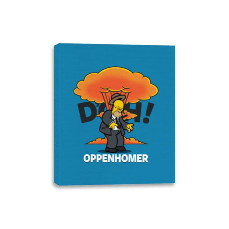 Oppenhomer - Canvas Wraps Canvas Wraps RIPT Apparel 8x10 / Sapphire