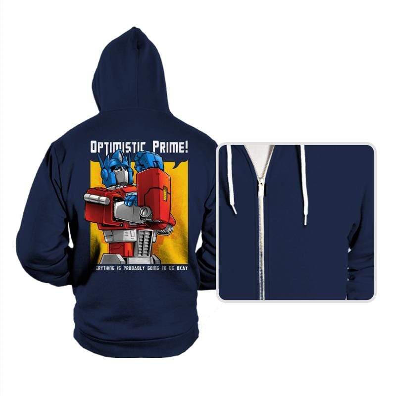 Optimistic - Hoodies Hoodies RIPT Apparel Small / Navy