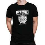 Optimus Pizza - Mens Premium T-Shirts RIPT Apparel Small / Black