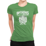 Optimus Pizza - Womens Premium T-Shirts RIPT Apparel Small / Kelly