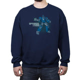 Optimus Time Reprint - Crew Neck Sweatshirt Crew Neck Sweatshirt RIPT Apparel Small / Navy