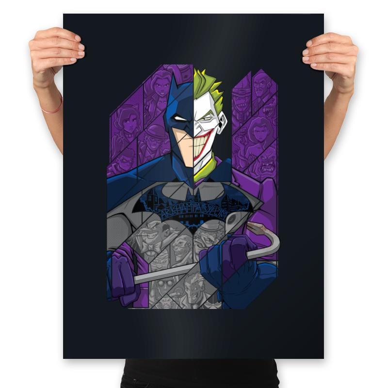 Order & Chaos Tiles - Prints Posters RIPT Apparel 18x24 / Black