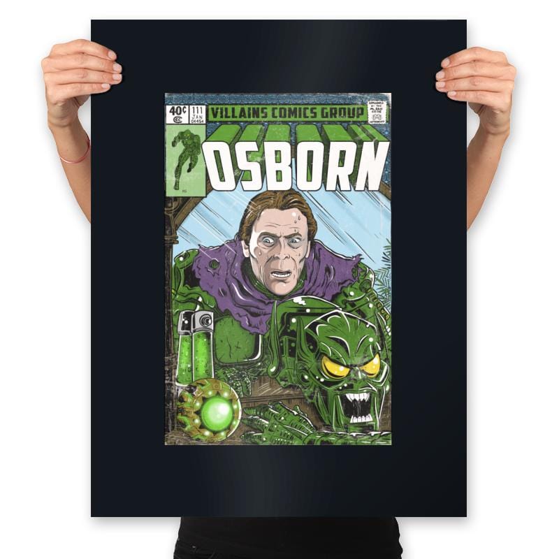 Osborn Old School - Prints Posters RIPT Apparel 18x24 / Black